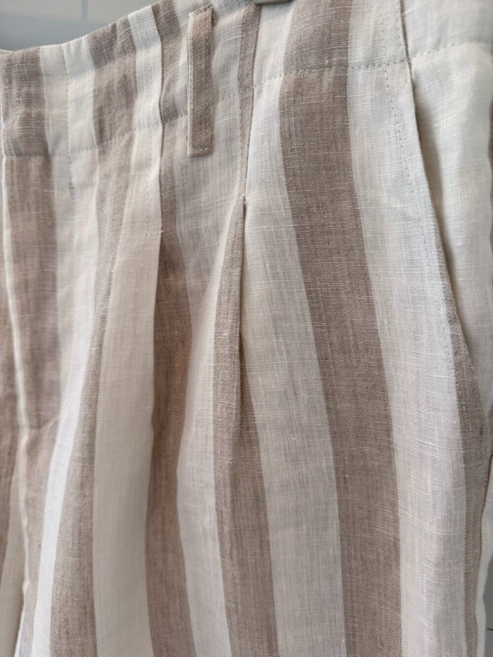 Sophie Rue Linen Striped Pants - Picture 3 of 7